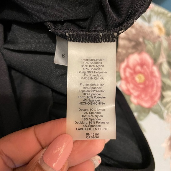 One piece black rushed bathing suit - Picture 10 of 10